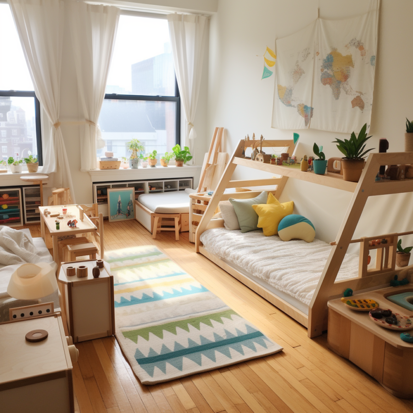 the perfect montessori bedroom